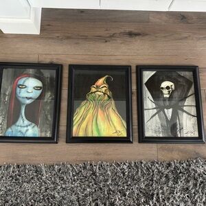 Nightmare Before Christmas signed prints by Kevin Eslinger